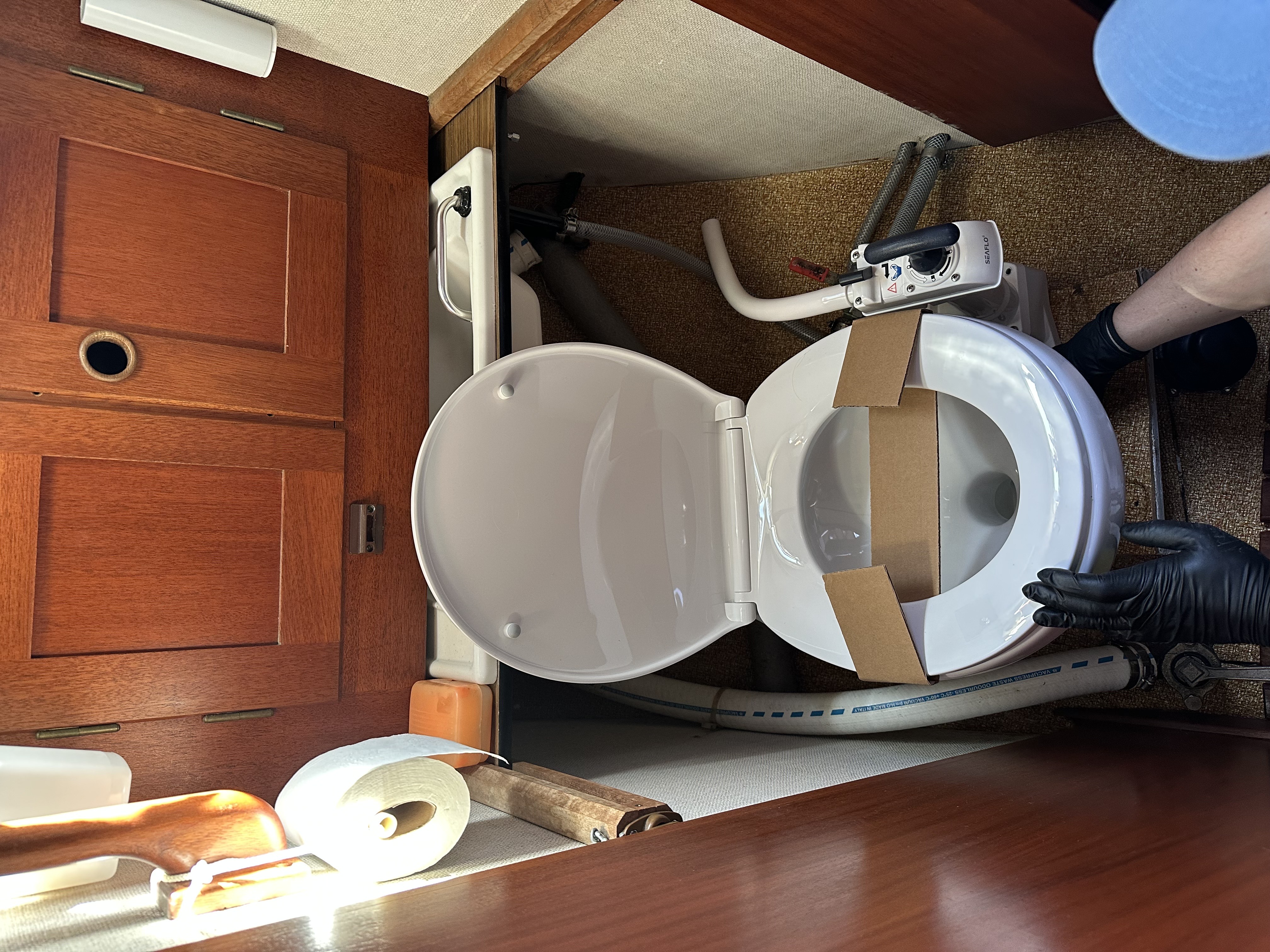 New toilet