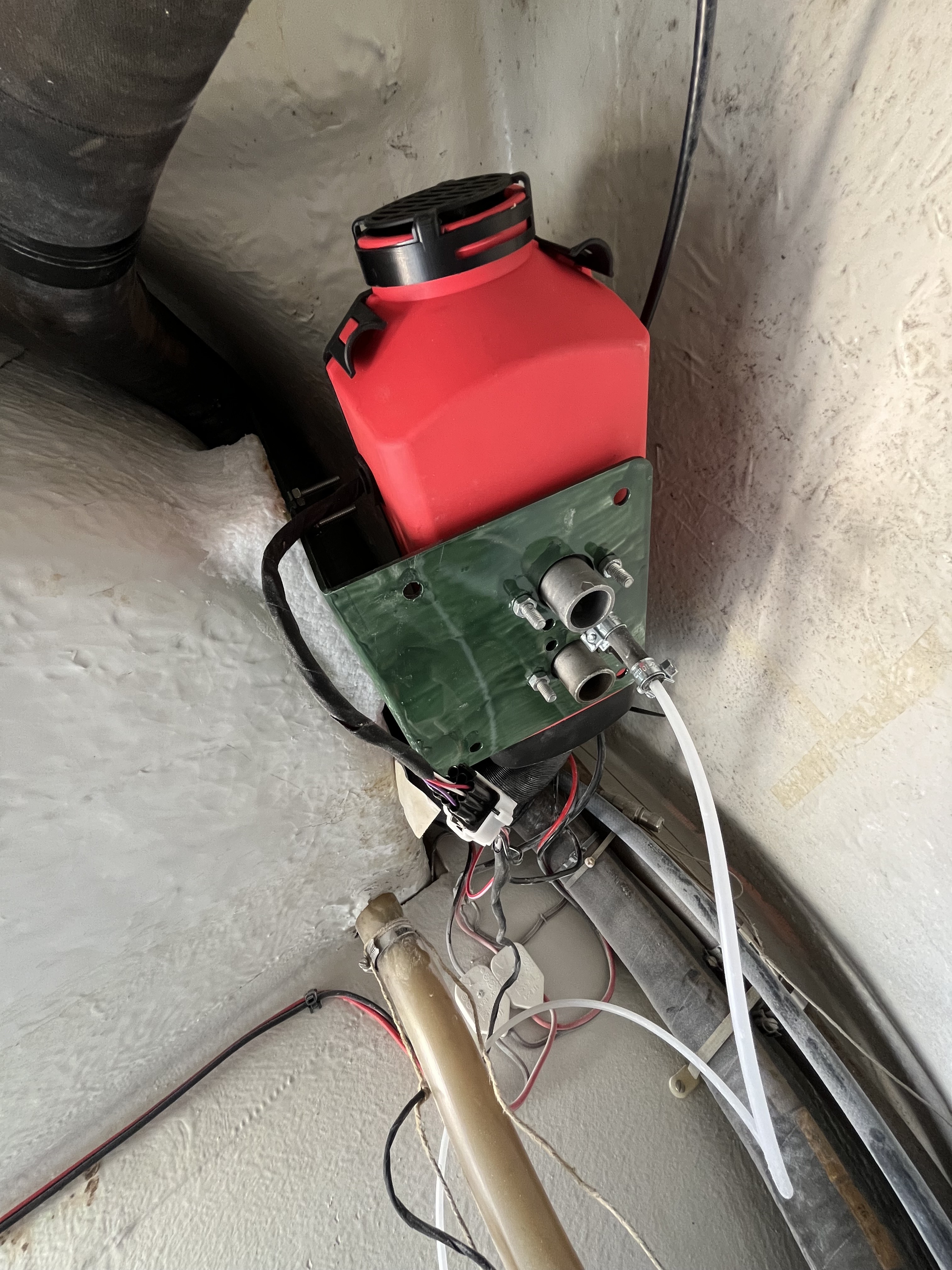 Air diesel heater