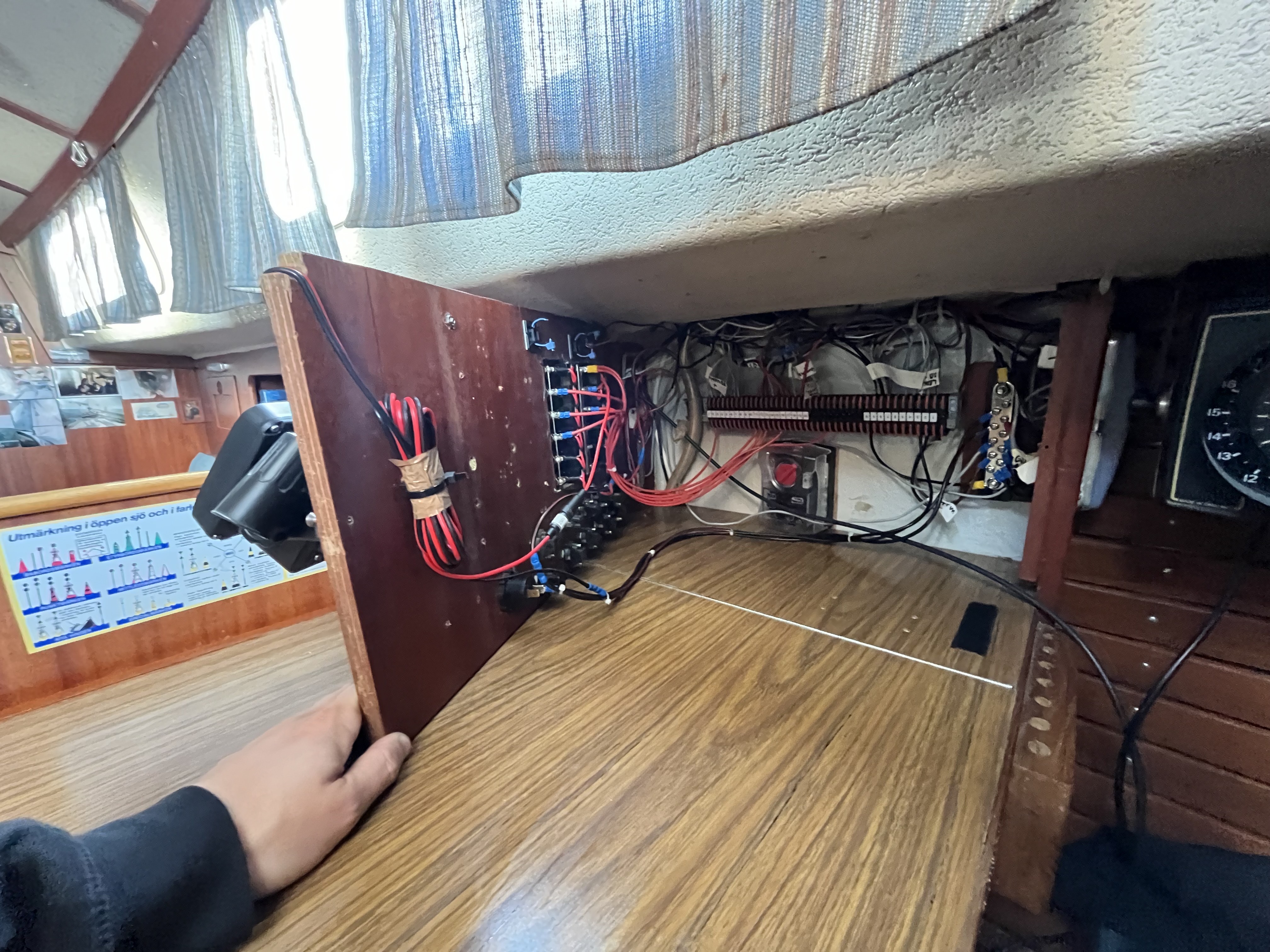 Clean up the electrical panel